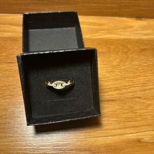 Women’s size 9 CZ sterling silver ring